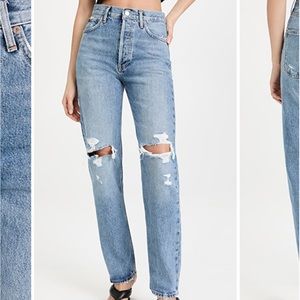 NWOT Agolde 90s pinch waist